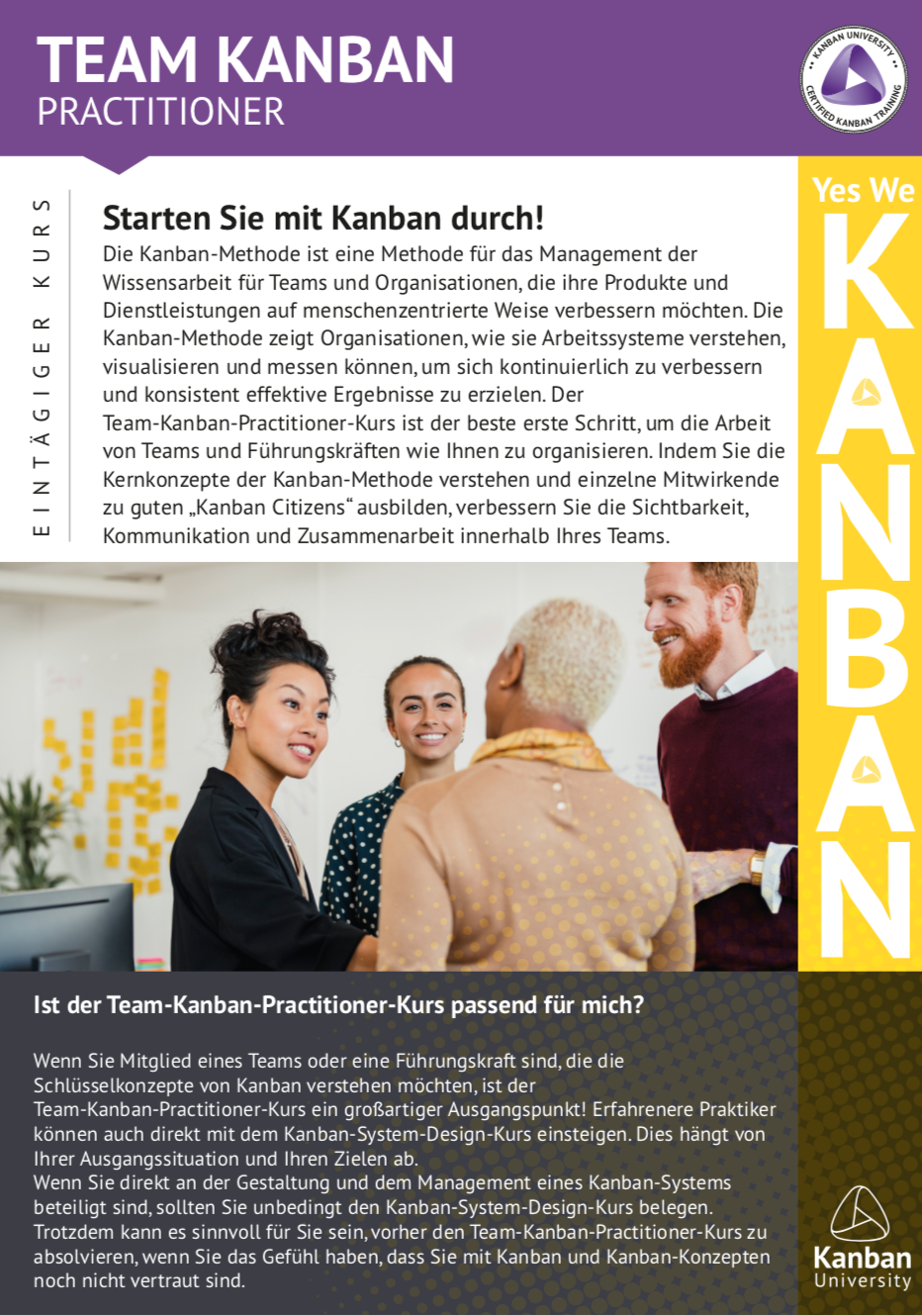 (TKP) Team Kanban Practitioner - German | Kanban University