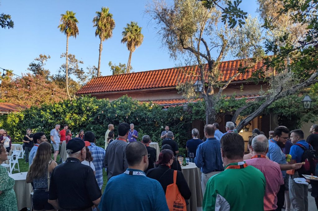 The weather was awesome and so were the conversations and laughter at the 2022 Kanban Global Summit and Kanban Leadership Retreat in San Diego!