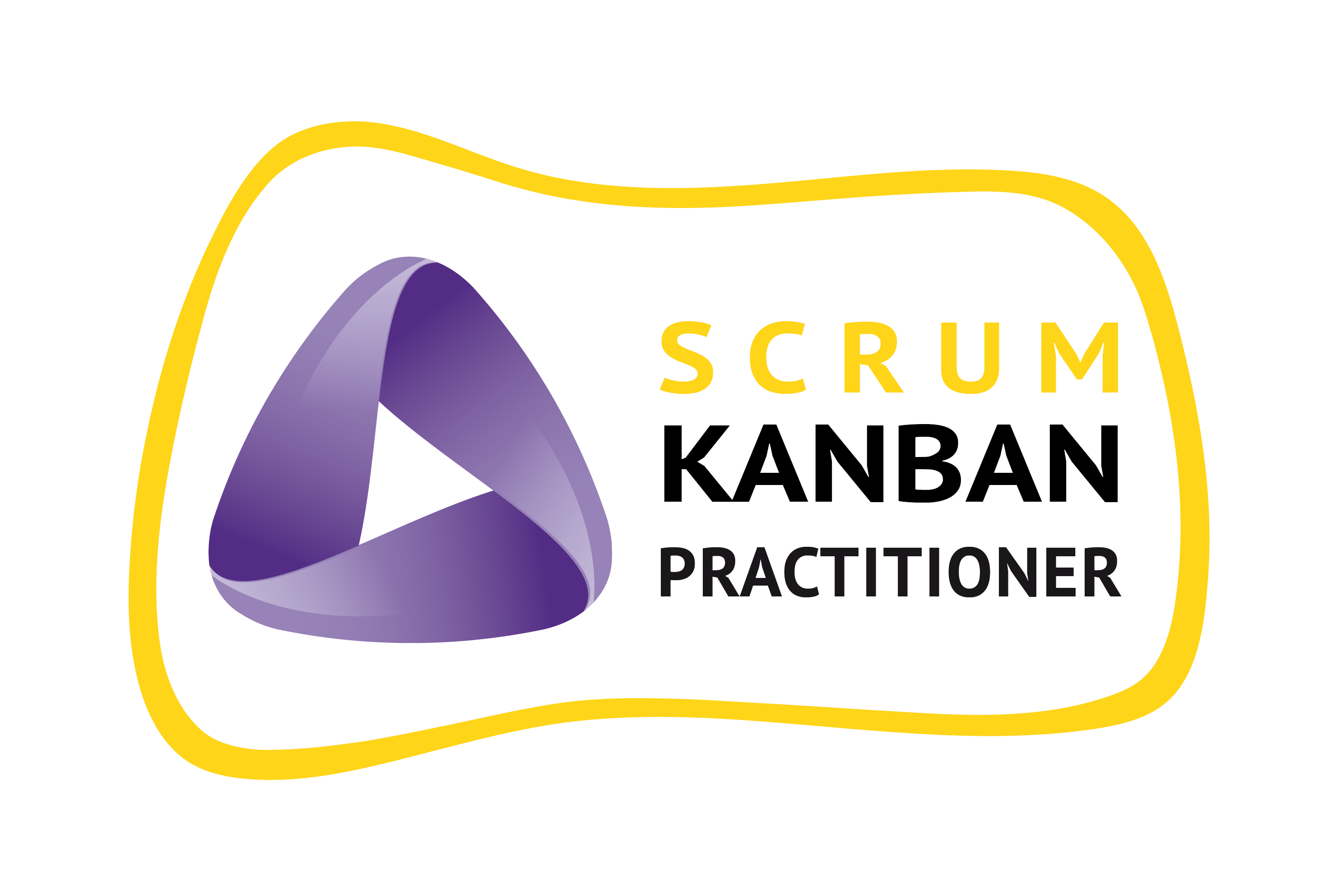 Scrum Kanban Practitioner credential badge